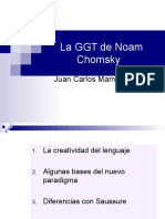 La GGT de Chomsky en