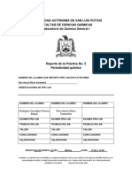 Práctica #3 - Reporte