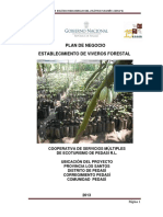 Plan de Negocio Establecimiento de Viveros Forestal