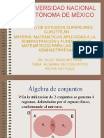 3 Algebra de Conjuntos