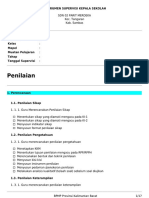 Instrumen Supervisi Kepala Sekolah