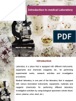 Introduction To Medical Laboratory-1