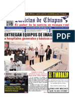 Periódico Noticias de Chiapas, Edición Virtual Martes 15 de Noviembre de 2022
