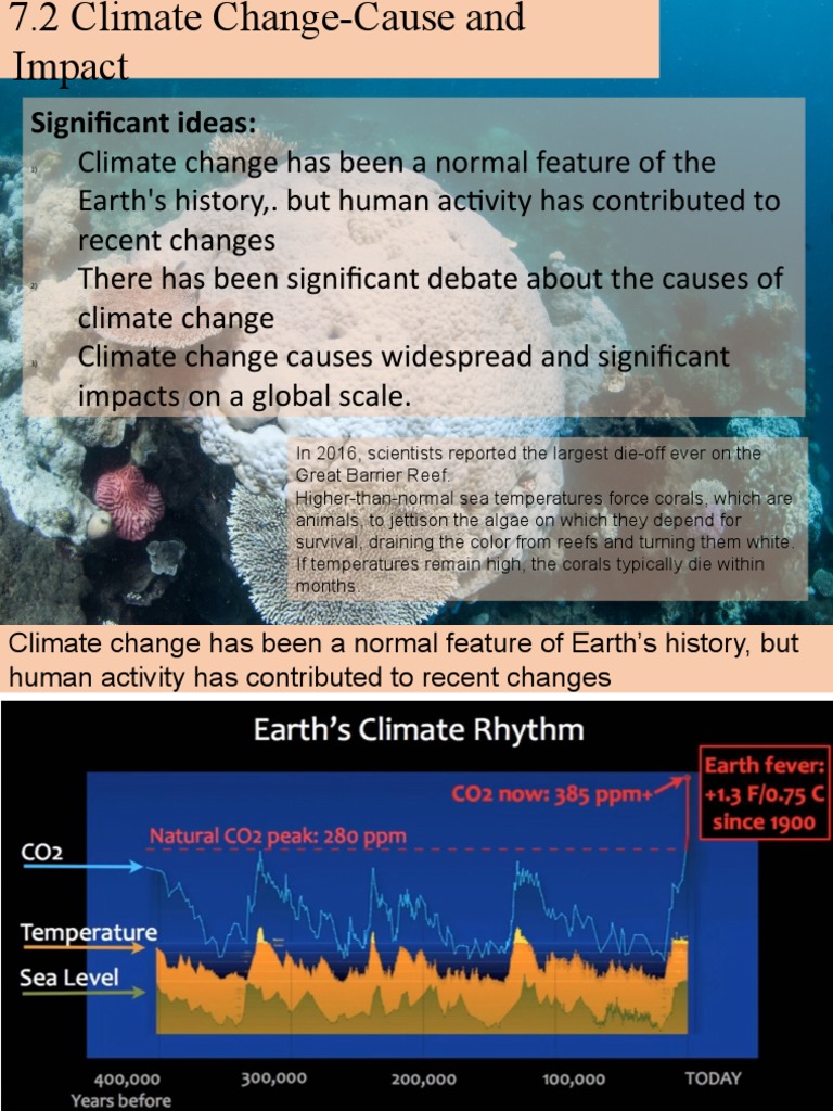 Climate Change: Causes and Global Impacts | PDF | Greenhouse Gas ...