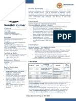 Senthil Resume