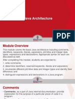 Week 011 - 012-Presentation Java Architecture