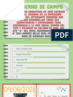 Cuaderno de Campo - Polanco Echegaray, Yenelí 5C - Proyecto CCSS 2021