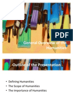 CHAPTER 1 - General Overview of The Humanities