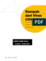 (Editorial) Dampak Dari Virus COVID-19 Dari Sudut Pandang Politik, Sosial & Humaniora