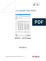Basic Setting Manual UCS