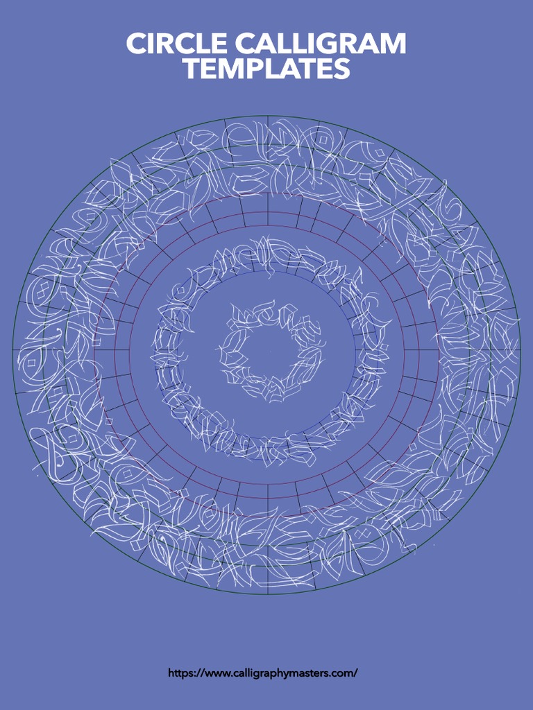 Circle Calligram Templates and Ideas | PDF
