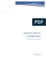 Analisis Critico Empresarial