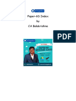 Paper-6D Index by CA Balakrishna