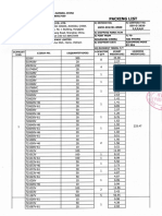 Simon Electric Packing List