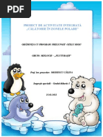 Proiect de activitate integrată.  Inspecţie specială – Gradul didactic I- 