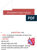 Anti Arrhythmic Drugs