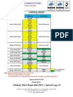 Jadwal Piket Hari Raya Idul Fitri 1443 H