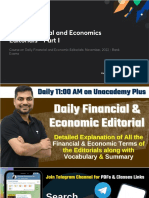 Daily Financial and Economics Editorials Part I No Anno