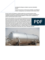 PRESSURE VESSEL