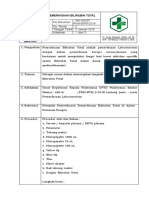 Sop Pemeriksaan Bilirubin Total