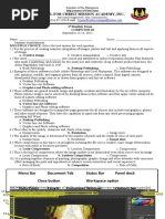 Grade 10-COMPUTER 1st Monthly