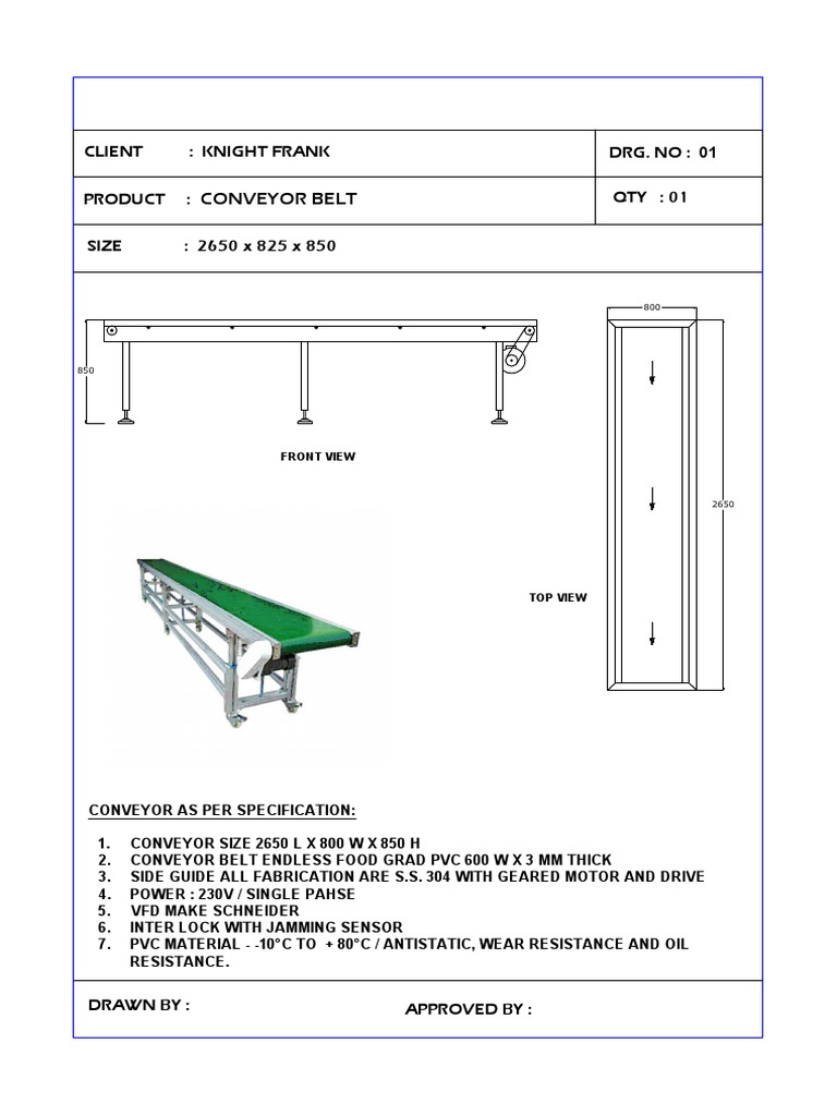 Conveyor Belt PDF