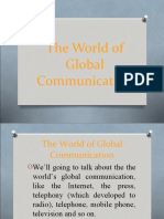 The World of Global Communication