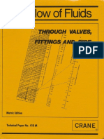 Flow of Fluids Through Valves, Fittings and Pipe (Crane)