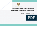 DPK 2.0 Matematik SK Tahun 3