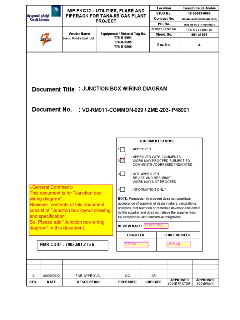 Ra 2 JUNCTION BOX WIRING DIAGRAM Vout PDF