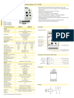 Monitor voltage levels with 1-phase relay