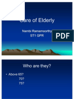 Care of Elderly