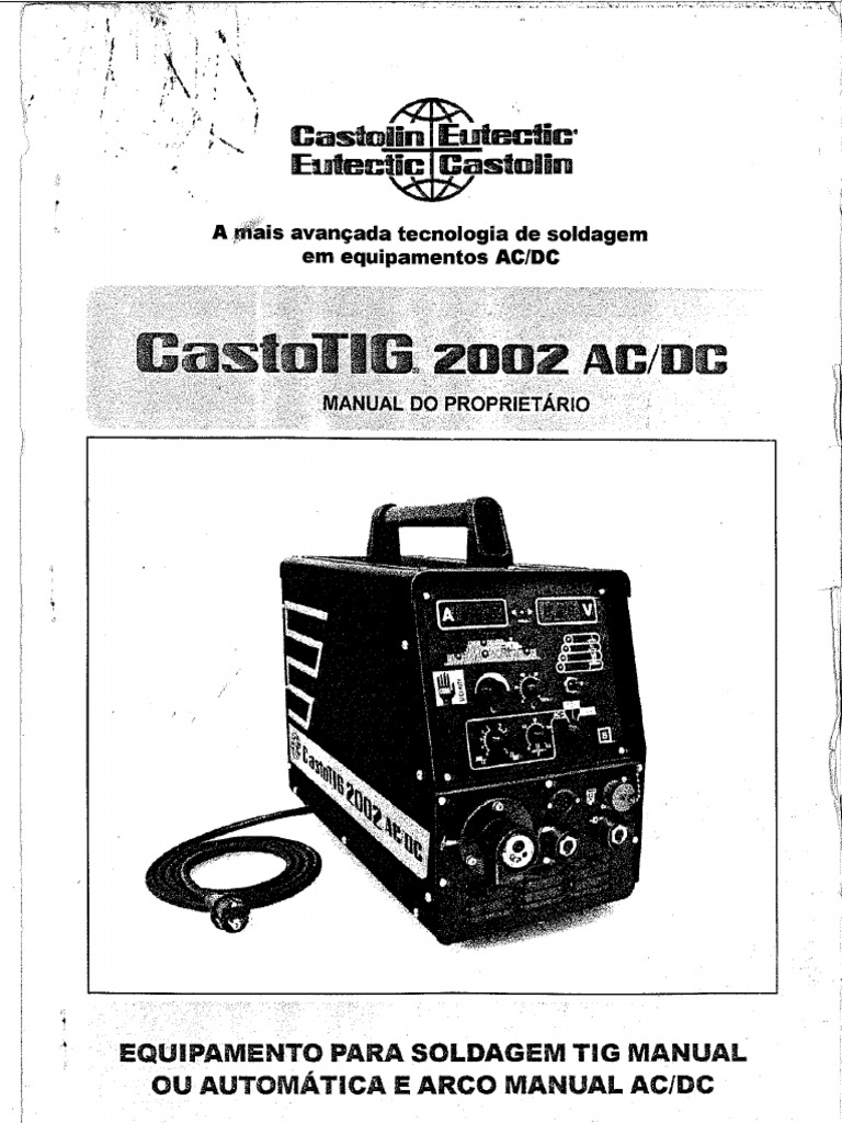 CastoTIG 2002 AC - DC - Eutectic | PDF
