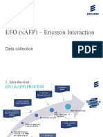 EFO - Ericsson Iteraction - Data - Collection