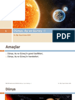 Hafta03 - Dünya, Ay Ve Güneş - I İşaretlemesi