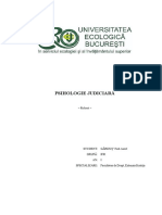 Pshiologie judiciara-REFERAT-