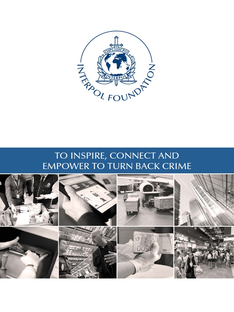 INTERPOL Foundation For A Safer World - Brochure | PDF | Police ...