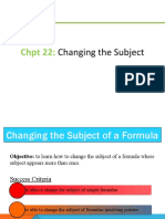 1-Change of Subject of Formula Final