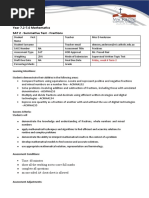 Fraction Summative Test