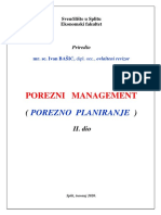 Porezni Management - 2. Dio Skripte