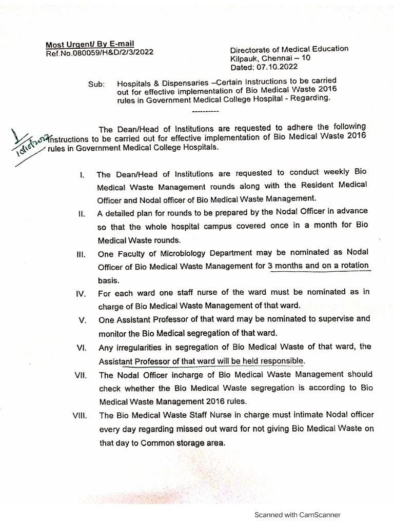 Bio Medical Waste PDF