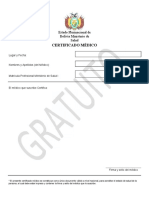 Certificado MedicoMS