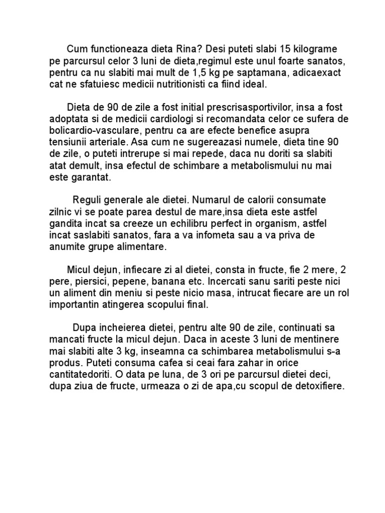 dieta rina detaliata pdf