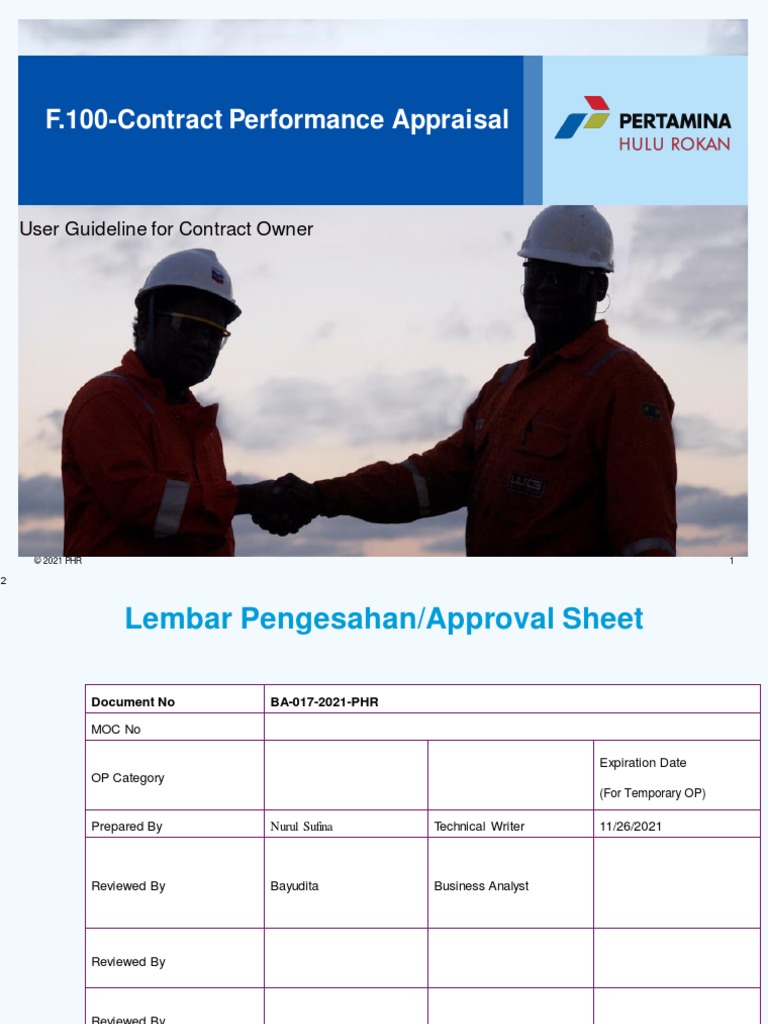 Manual For Contract Owner | PDF