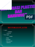 Restorasi Plastis N Sandwich Baru