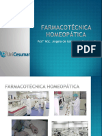 Preparação homeopática segundo métodos Hahnemanniano e Korsakoviano