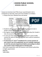 Sardar Doon Public School: SESSION: 2022-23