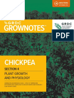GrowNote Chickpea West 4 Physiology