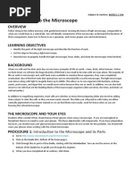 Introduction To Microscope PDF