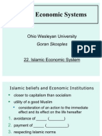 22 - Islamic Economic System